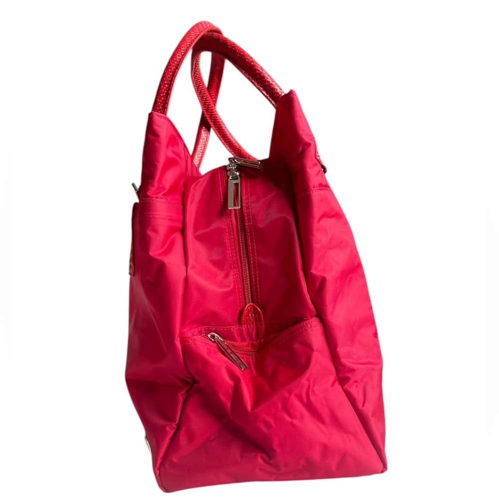 TravelSmith Red Tote Travel Bag NWT - Picture 2 of 9